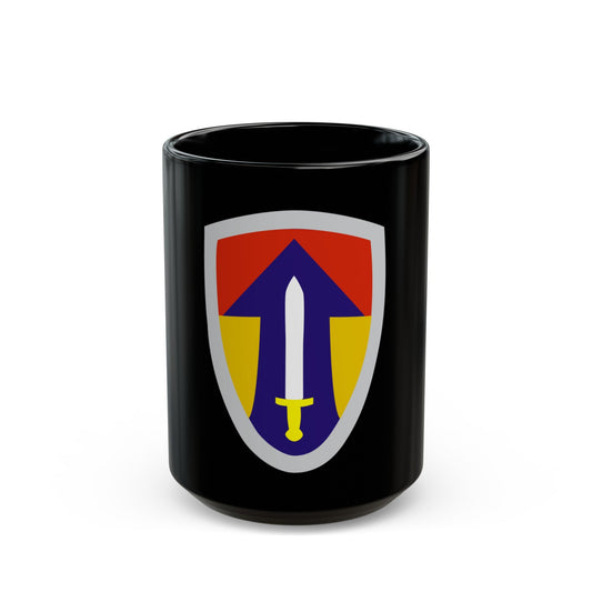 II Field Force Vietnam (U.S. Army) Black Coffee Mug-15oz-The Sticker Space