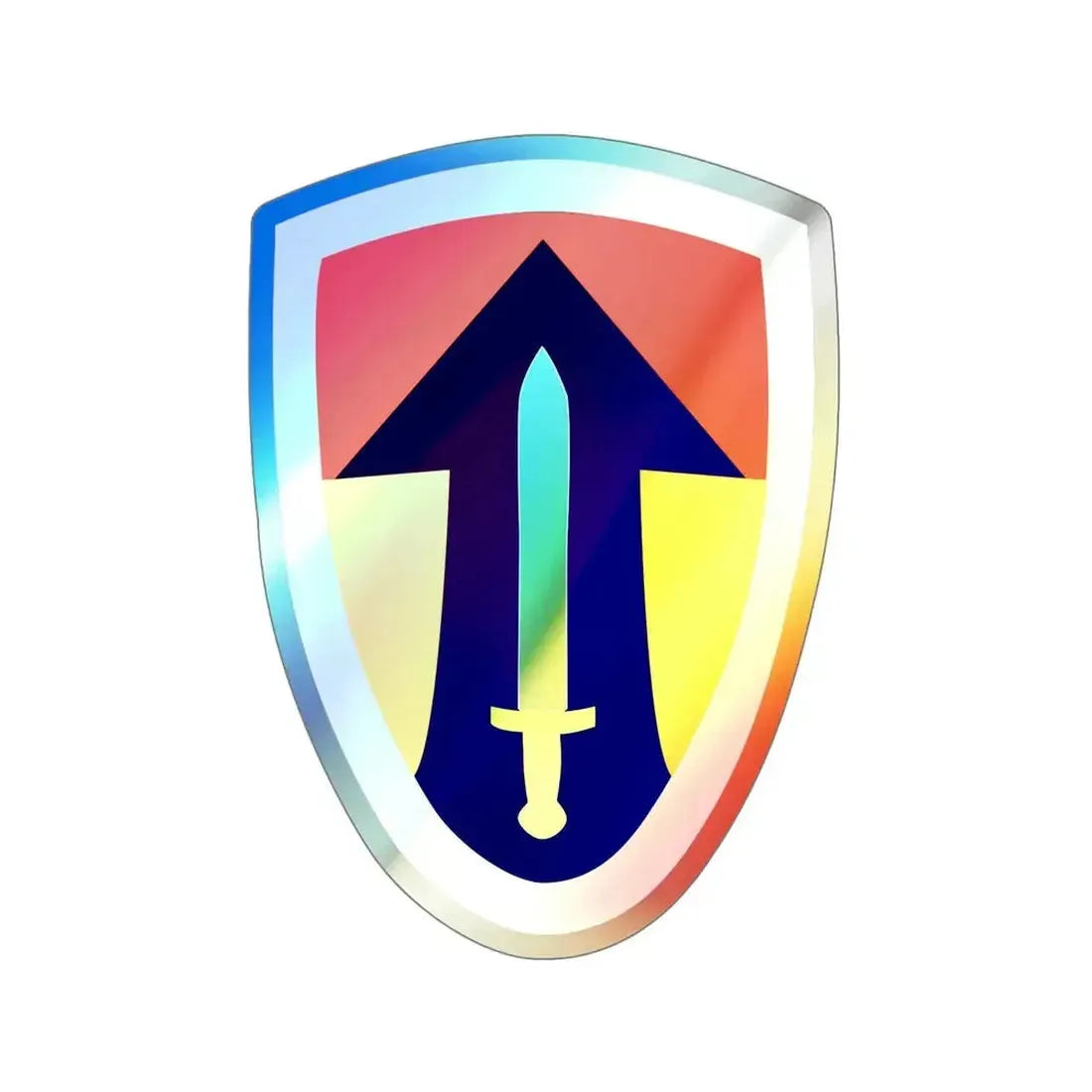 II Field Force Vietnam (U.S. Army) Holographic STICKER Die-Cut Vinyl Decal 6 Inch Holographic - The Sticker Space