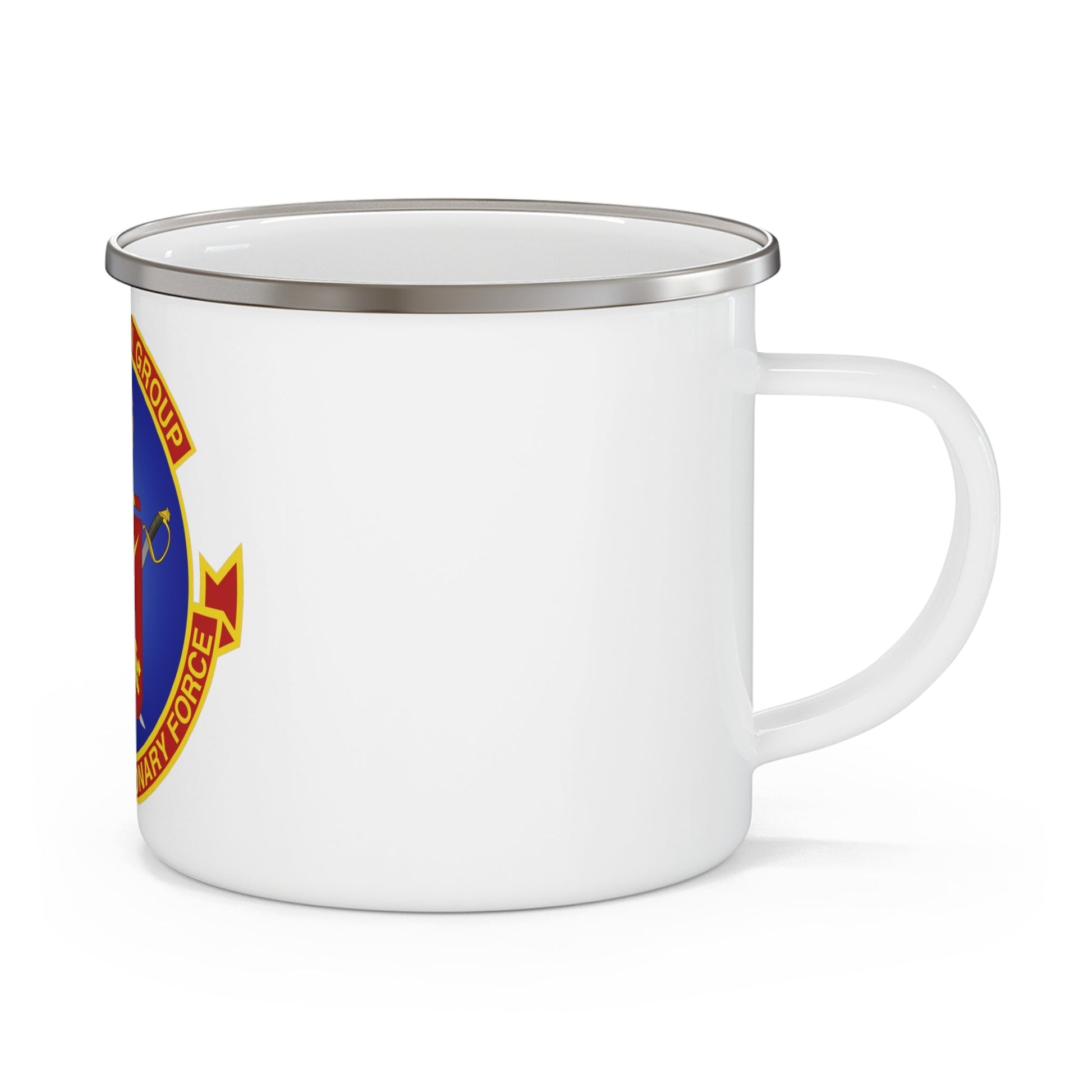 II Marine Expeditionary Force MEF Information Group (USMC) Enamel Mug-12oz-The Sticker Space