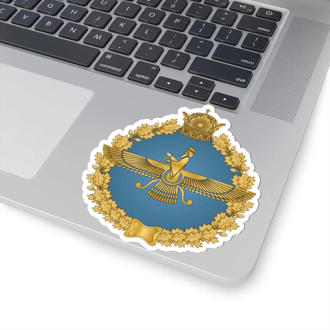 IIAF Patch 3 (Iran) (Coat of Arms) STICKER Vinyl Kiss-Cut Decal - The Sticker Space