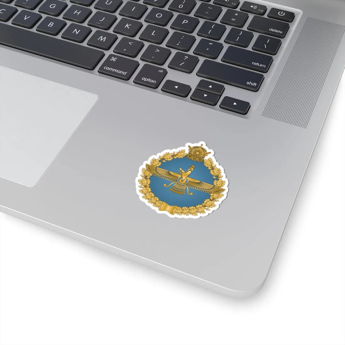 IIAF Patch 3 (Iran) (Coat of Arms) STICKER Vinyl Kiss-Cut Decal - The Sticker Space