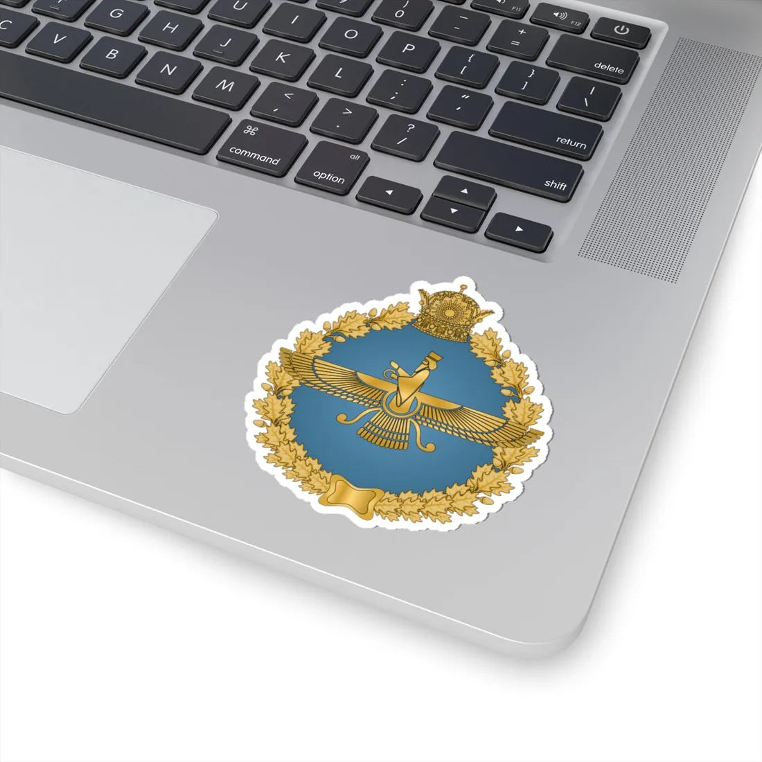 IIAF Patch 3 (Iran) (Coat of Arms) STICKER Vinyl Kiss-Cut Decal - The Sticker Space