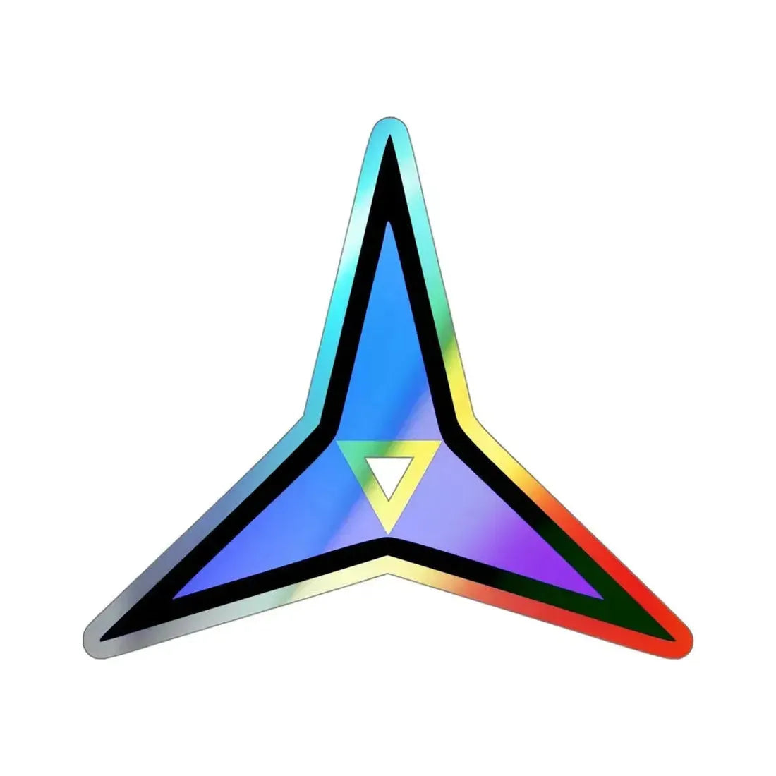 III Corps United States (U.S. Army) Holographic STICKER Die-Cut Vinyl Decal 4 Inch Holographic - The Sticker Space