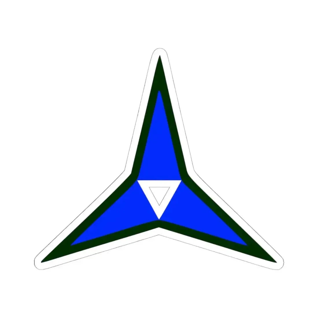 III Corps United States (U.S. Army) STICKER Vinyl Kiss-Cut Decal 6 Inch White - The Sticker Space