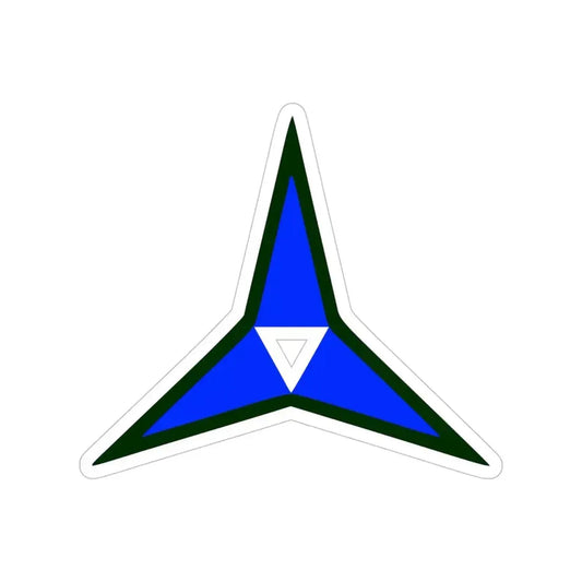 III Corps United States (U.S. Army) Transparent STICKER Die-Cut Vinyl Decal 6 Inch - The Sticker Space