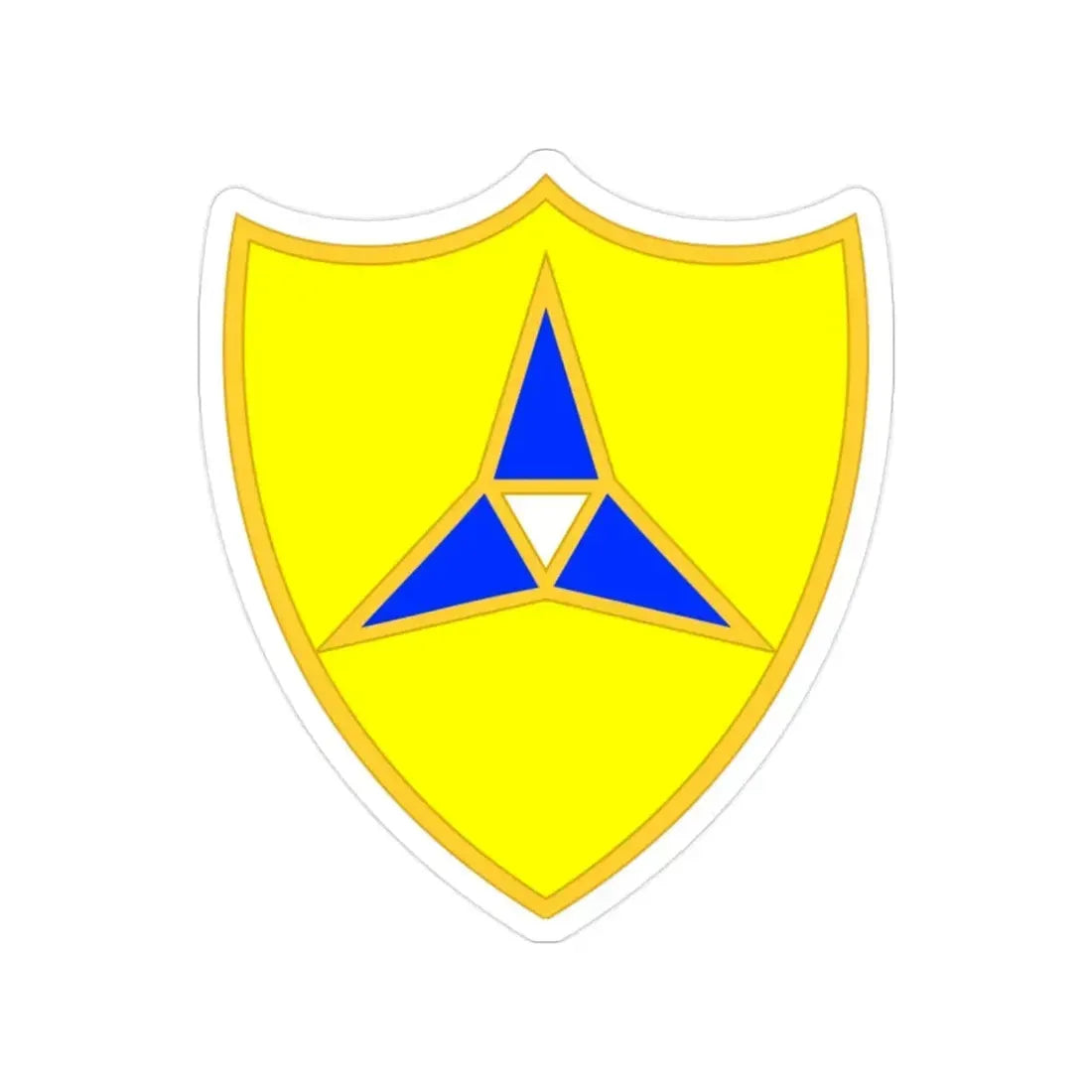 III Corps United States v2 (U.S. Army) Transparent STICKER Die-Cut Vinyl Decal 2 Inch - The Sticker Space