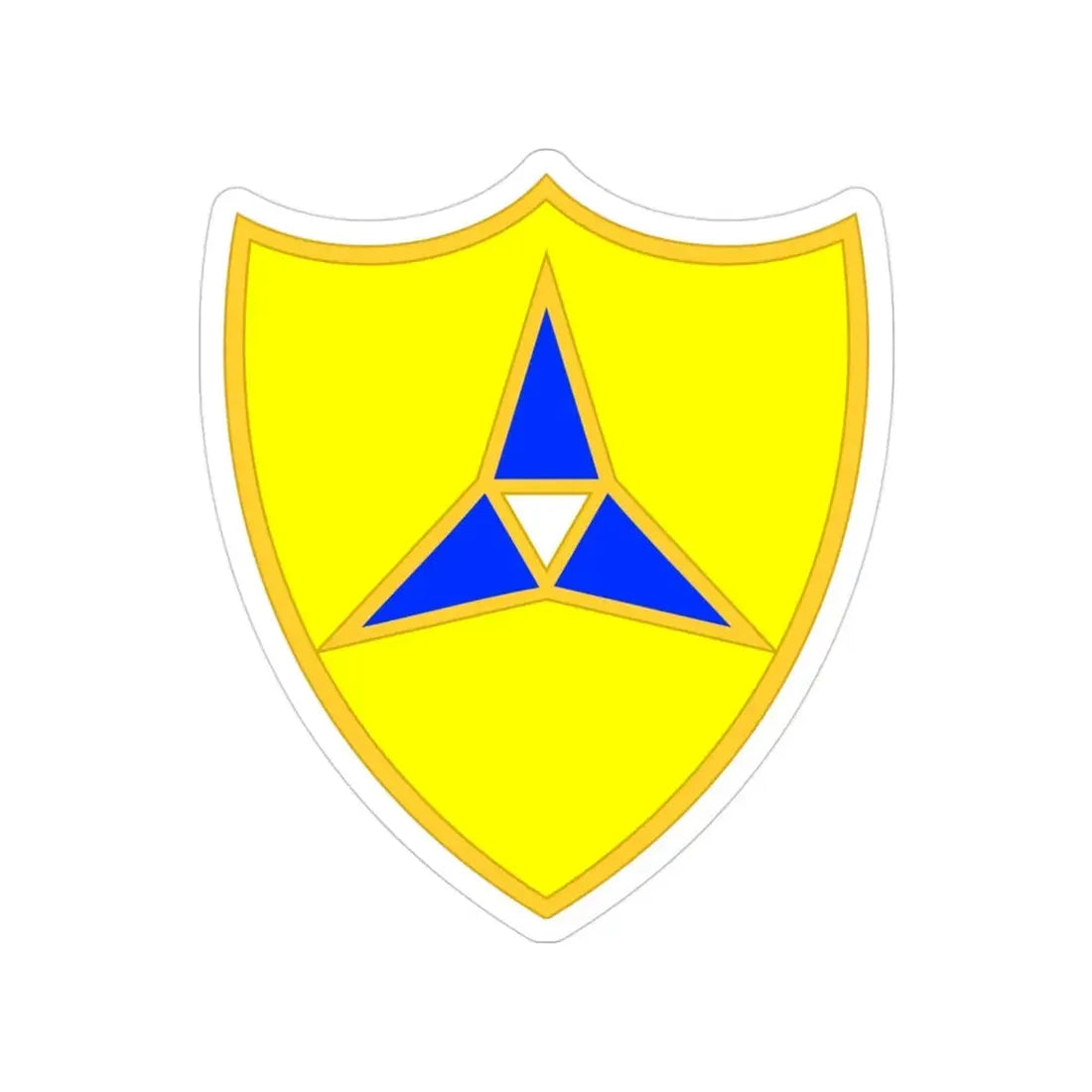 III Corps United States v2 (U.S. Army) Transparent STICKER Die-Cut Vinyl Decal 3 Inch - The Sticker Space