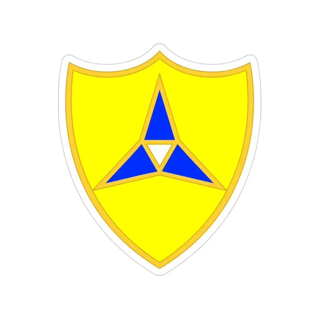 III Corps United States v2 (U.S. Army) Transparent STICKER Die-Cut Vinyl Decal 4 Inch - The Sticker Space