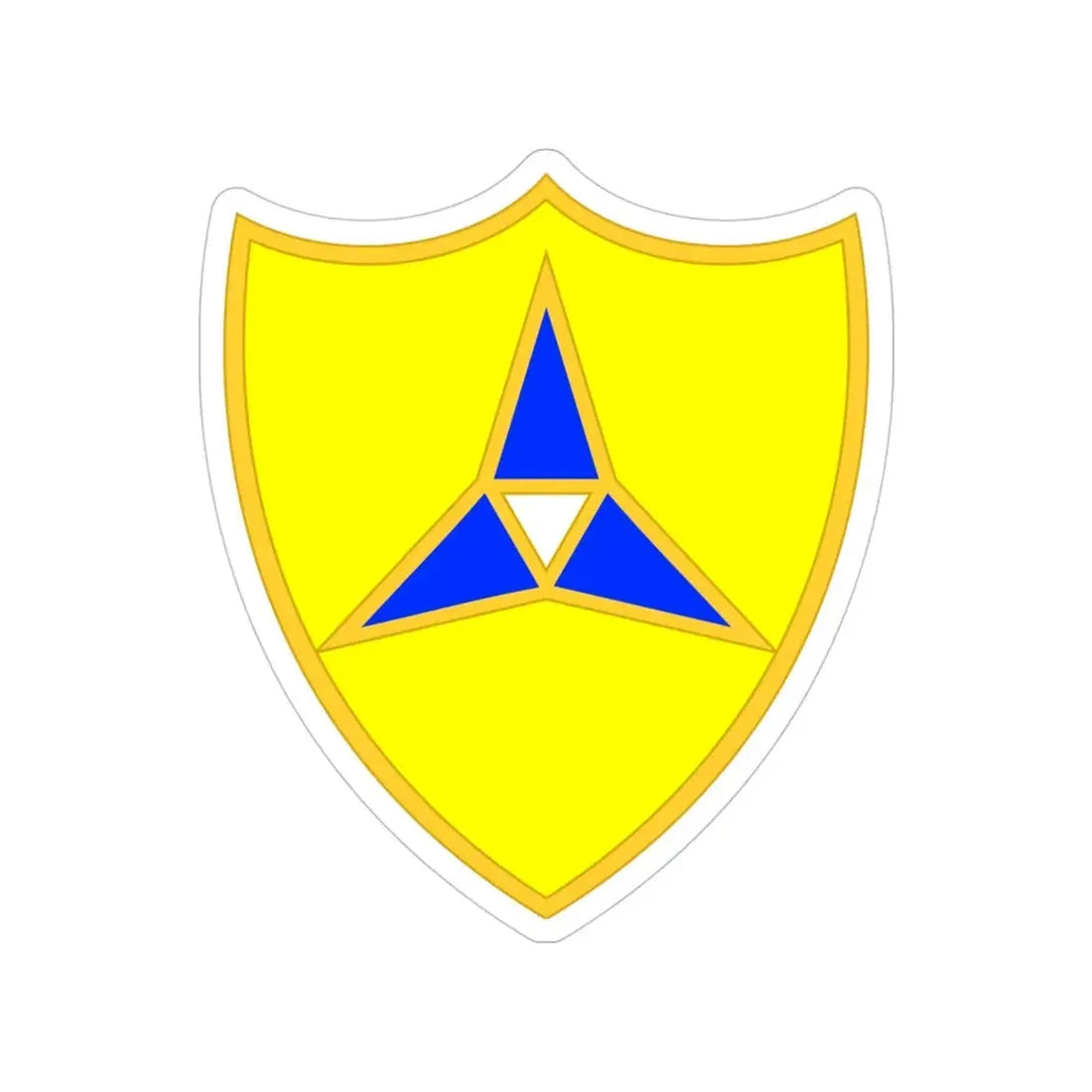 III Corps United States v2 (U.S. Army) Transparent STICKER Die-Cut Vinyl Decal 4 Inch - The Sticker Space