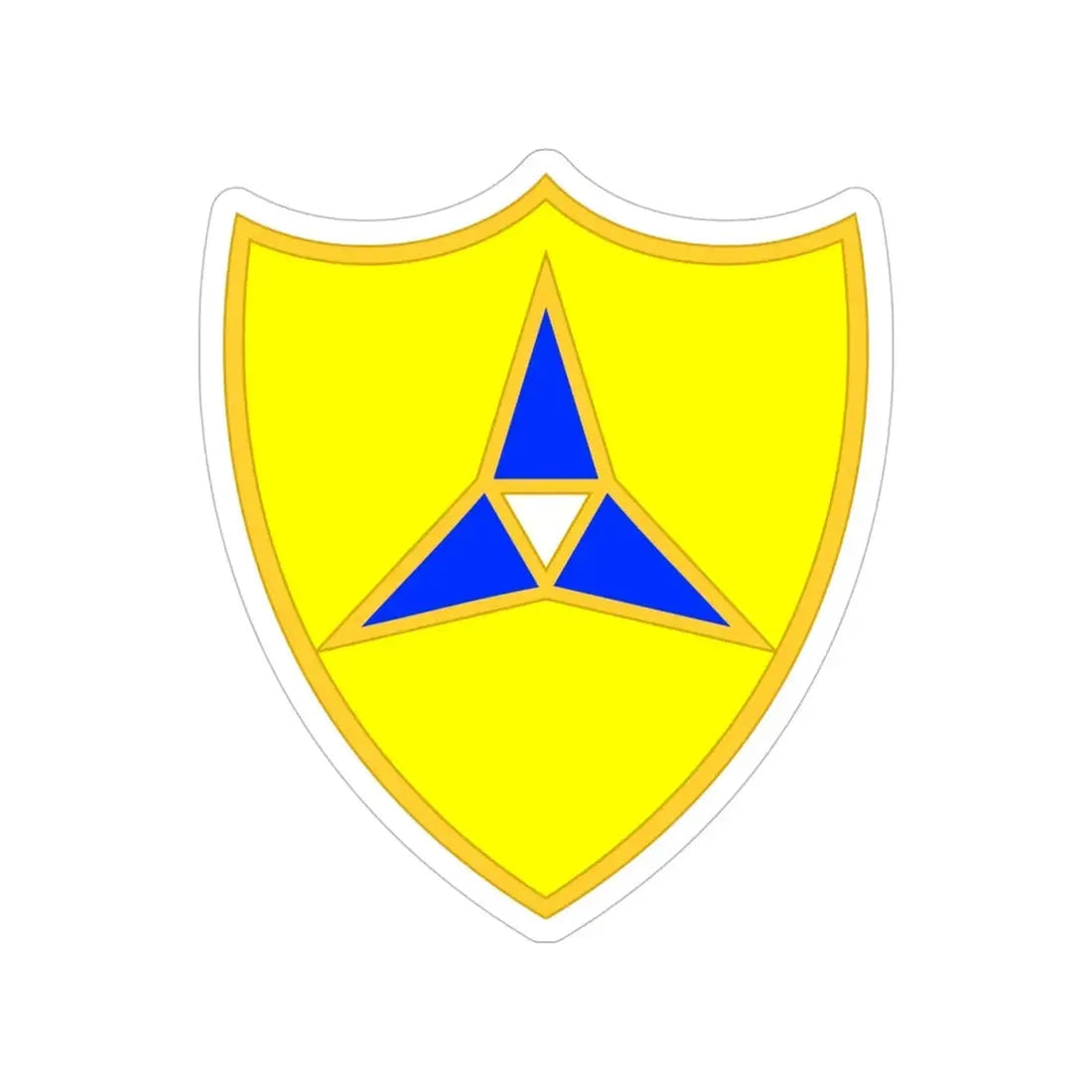 III Corps United States v2 (U.S. Army) Transparent STICKER Die-Cut Vinyl Decal 5 Inch - The Sticker Space