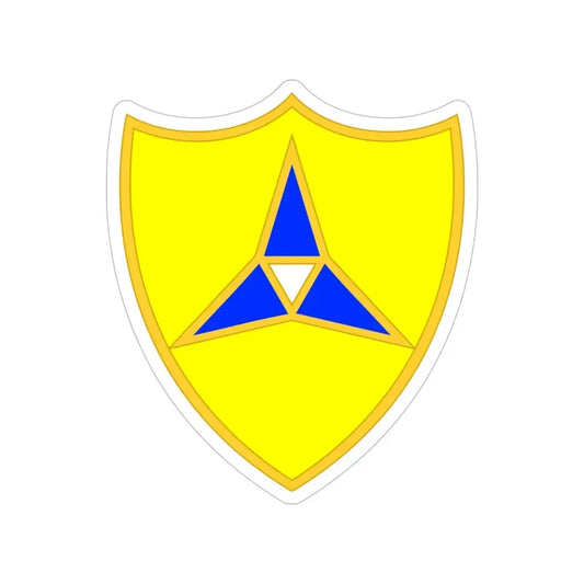 III Corps United States v2 (U.S. Army) Transparent STICKER Die-Cut Vinyl Decal 5 Inch - The Sticker Space