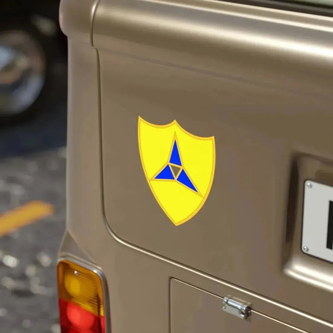 III Corps United States v2 (U.S. Army) Transparent STICKER Die-Cut Vinyl Decal - The Sticker Space