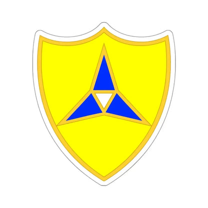 III Corps United States2 (U.S. Army) STICKER Vinyl Kiss-Cut Decal 3 Inch White - The Sticker Space