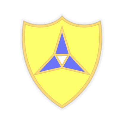 III Corps United States2 (U.S. Army) STICKER Vinyl Kiss-Cut Decal 4 Inch Transparent - The Sticker Space
