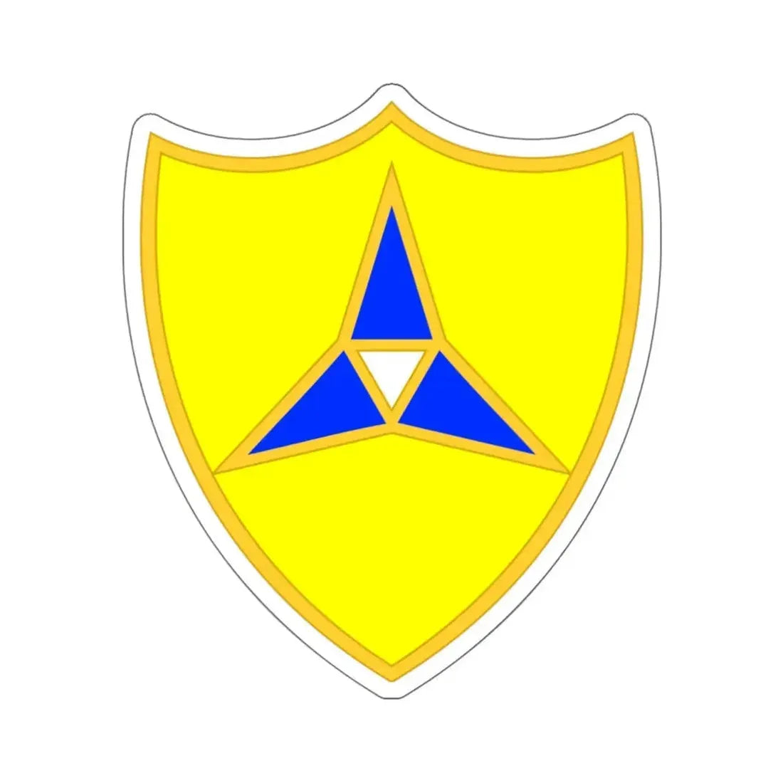 III Corps United States2 (U.S. Army) STICKER Vinyl Kiss-Cut Decal 6 Inch White - The Sticker Space