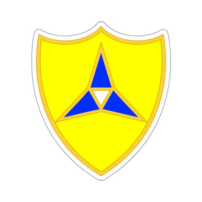 III Corps United States2 (U.S. Army) STICKER Vinyl Kiss-Cut Decal 6 Inch White - The Sticker Space