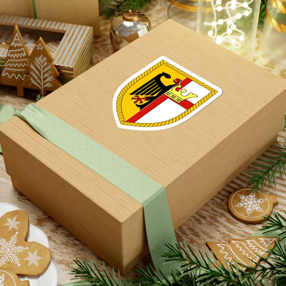 III. Korps Bundeswehr V2 (Germany) (Coat of Arms) STICKER Vinyl Kiss-Cut Decal - The Sticker Space