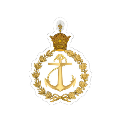 IIN-Seal (Iran) (Coat of Arms) STICKER Vinyl Kiss-Cut Decal 6 Inch White - The Sticker Space