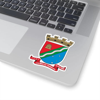 Ijui RS - Brasao (Brazil) (Coat of Arms) STICKER Vinyl Kiss-Cut Decal - The Sticker Space