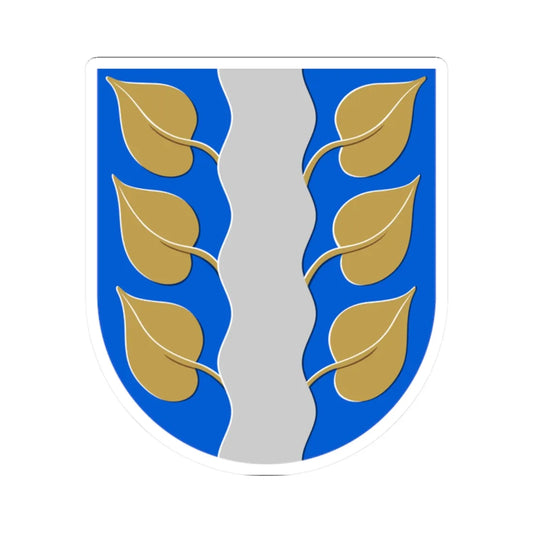 Ikaalinen.vaakuna.1961 (Finland) (Coat of Arms) STICKER Vinyl Kiss-Cut Decal 2 Inch White - The Sticker Space