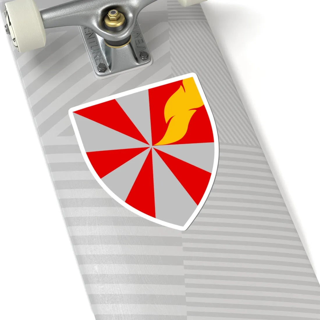 Ikast-Brande Kommune coa (Denmark) (Coat of Arms) STICKER Vinyl Kiss-Cut Decal - The Sticker Space