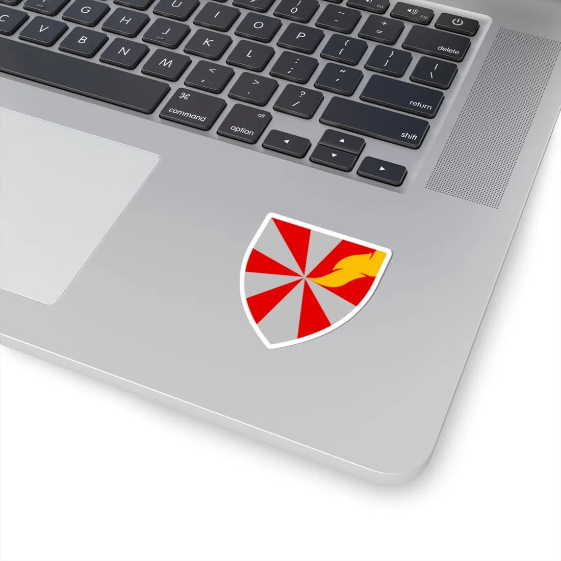 Ikast-Brande Kommune coa (Denmark) (Coat of Arms) STICKER Vinyl Kiss-Cut Decal - The Sticker Space