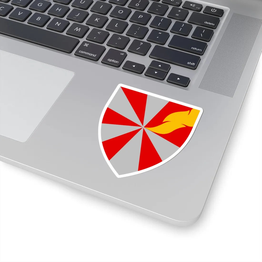 Ikast-Brande Kommune coa (Denmark) (Coat of Arms) STICKER Vinyl Kiss-Cut Decal - The Sticker Space