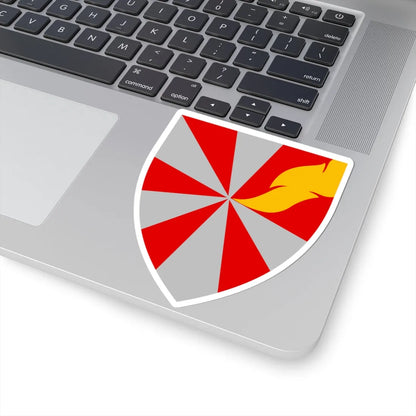 Ikast-Brande Kommune coa (Denmark) (Coat of Arms) STICKER Vinyl Kiss-Cut Decal - The Sticker Space