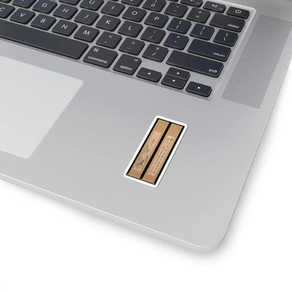 Ike no Taiga - Landscape and Couplet of Chinese Verse - late 18th century v1 - STICKER Vinyl Kiss-Cut Decal