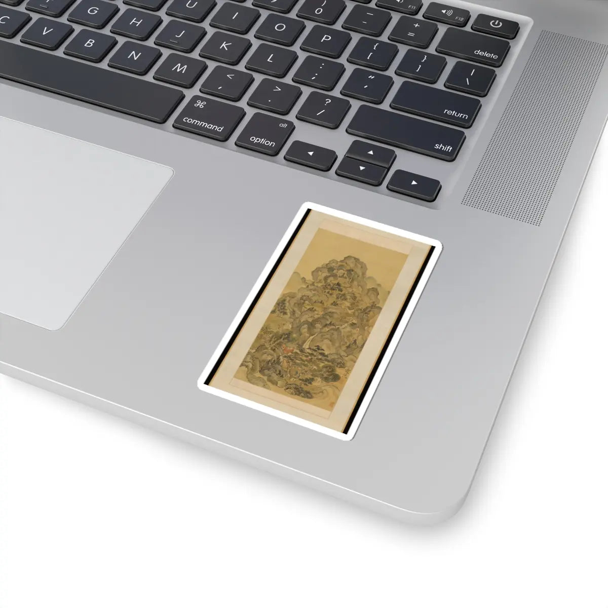 Ike no Taiga - Landscapes in Summer and Winter - 18th century v1 - STICKER Vinyl Kiss-Cut Decal