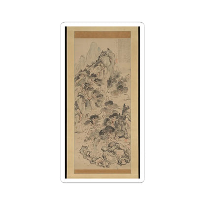 Ike no Taiga - Orchid Pavilion Gathering - 1765 v1 - STICKER Vinyl Kiss-Cut Decal