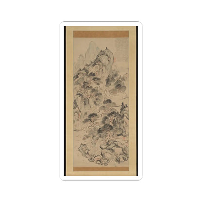 Ike no Taiga - Orchid Pavilion Gathering - 1765 v1 - STICKER Vinyl Kiss-Cut Decal