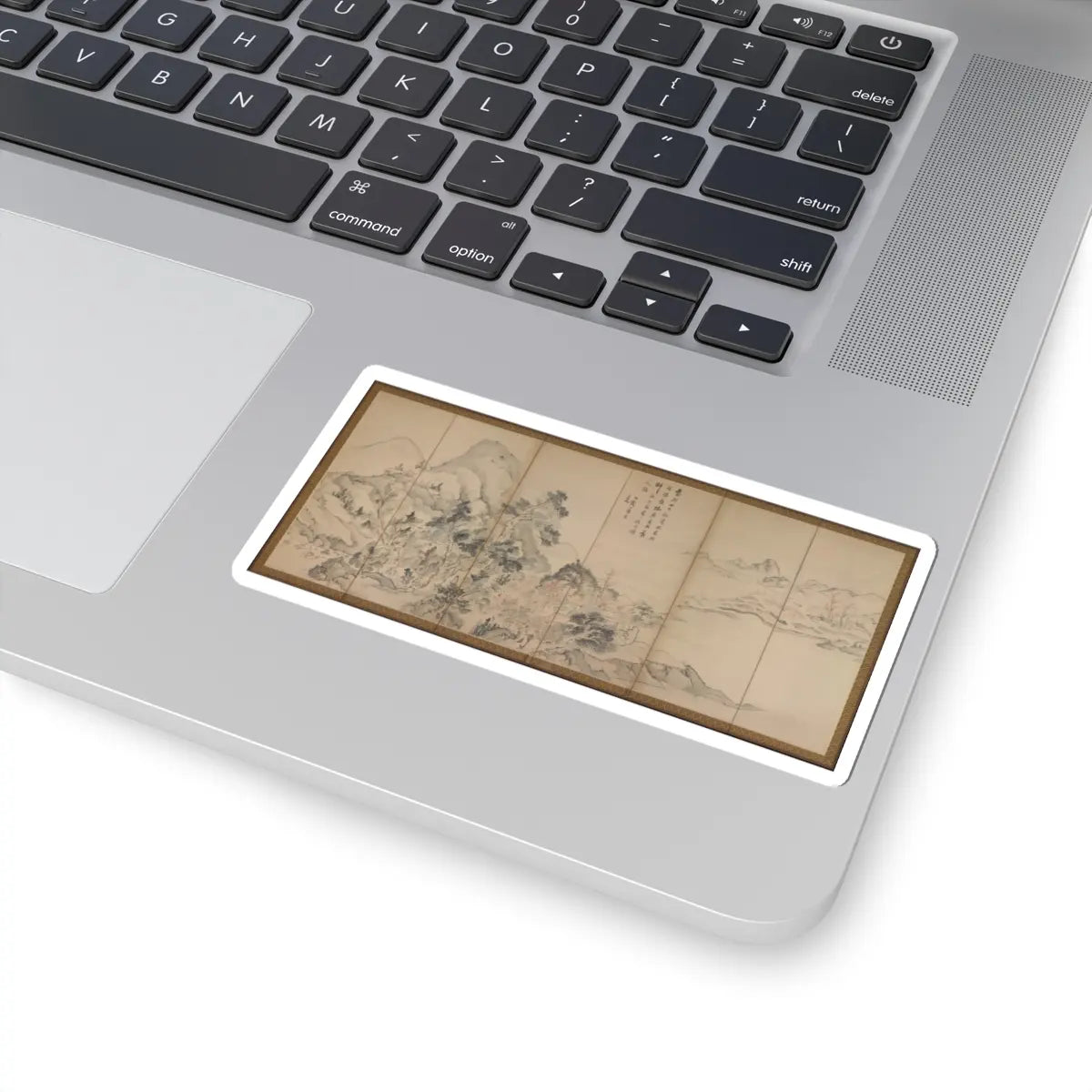 Ike no Taiga - Orchid Pavilion Gathering; Autumn Harvest Festival - ca. 1763 v2 - STICKER Vinyl Kiss-Cut Decal
