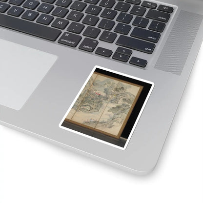 Ike no Taiga - Orchid Pavilion Gathering; Autumn Harvest Festival - ca. 1763 v3 - STICKER Vinyl Kiss-Cut Decal