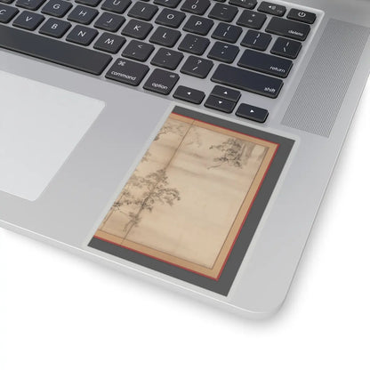 Ikeda Koson - Cypresses - mid-19th century v2 - STICKER Vinyl Kiss-Cut Decal