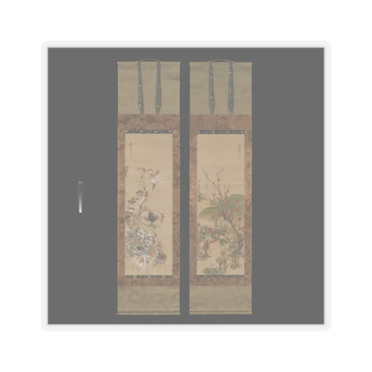 Ikeda Koson - Flowers and Birds of the Four Seasons - mid-19th century v1 - STICKER Vinyl Kiss-Cut Decal