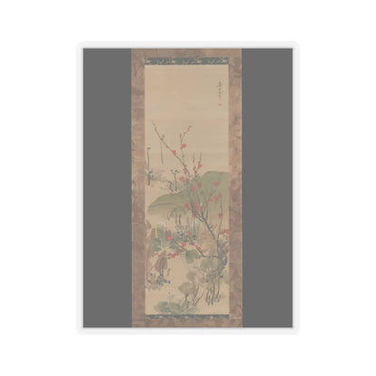 Ikeda Koson - Flowers and Birds of the Four Seasons - mid-19th century v2 - STICKER Vinyl Kiss-Cut Decal