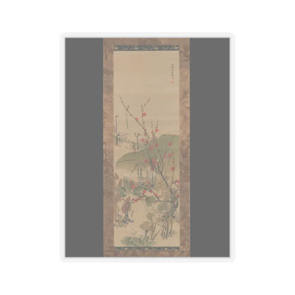 Ikeda Koson - Flowers and Birds of the Four Seasons - mid-19th century v2 - STICKER Vinyl Kiss-Cut Decal