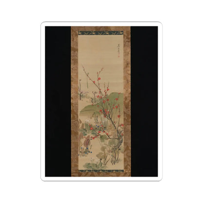 Ikeda Koson - Flowers and Birds of the Four Seasons - mid-19th century v2 - STICKER Vinyl Kiss-Cut Decal
