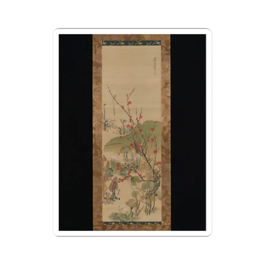Ikeda Koson - Flowers and Birds of the Four Seasons - mid-19th century v2 - STICKER Vinyl Kiss-Cut Decal