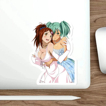 Ikkitousen - Bachou Mouki and Ryofu Housen (Anime/Ecchi/Waifu) STICKER Vinyl Die-Cut Decal - The Sticker Space