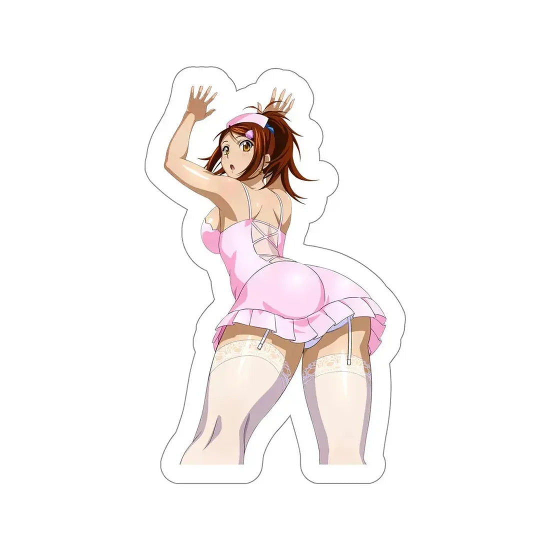 Ikkitousen - Bachou Mouki (Anime/Ecchi/Waifu) STICKER Vinyl Die-Cut Decal 5 Inch - The Sticker Space