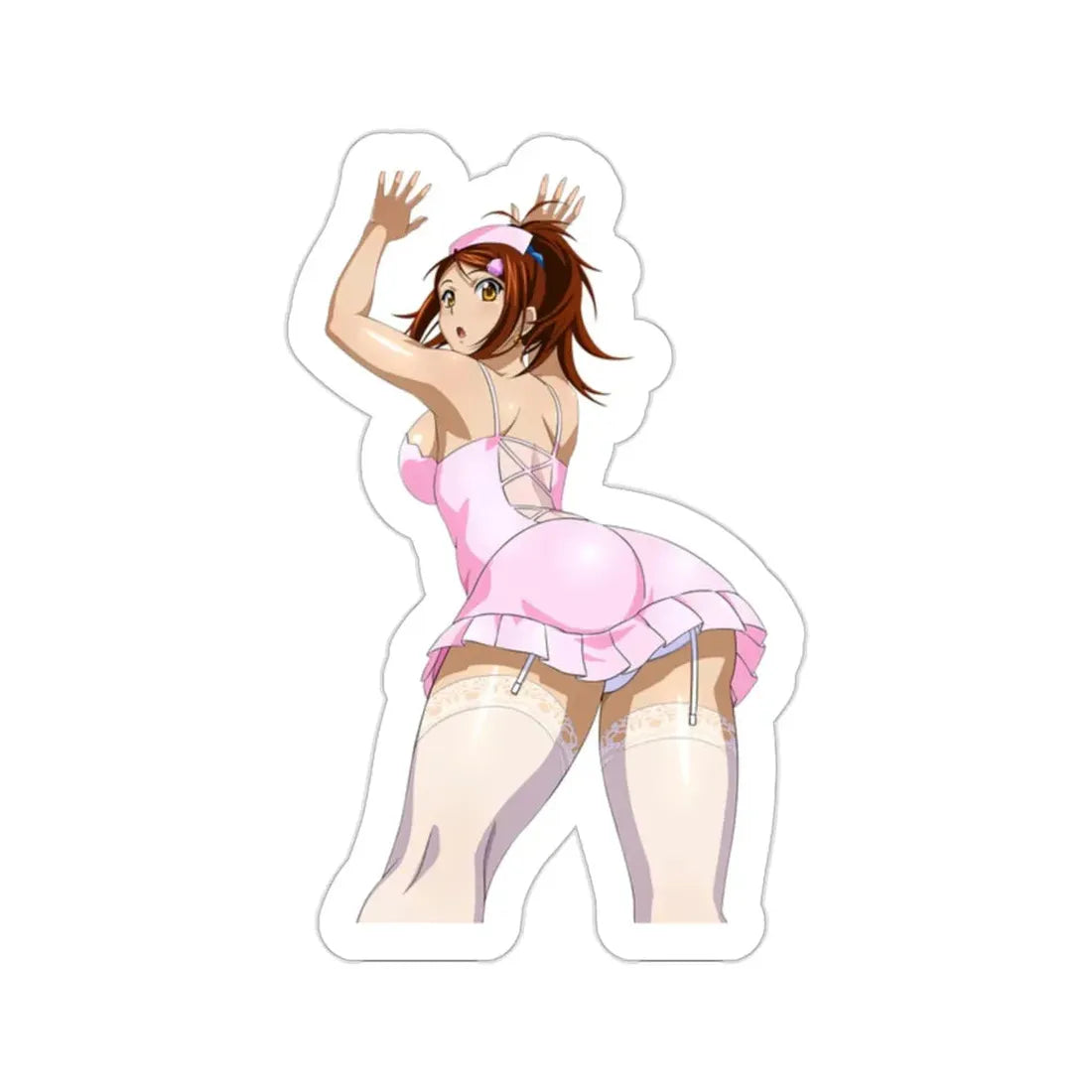 Ikkitousen - Bachou Mouki (Anime/Ecchi/Waifu) STICKER Vinyl Die-Cut Decal - The Sticker Space