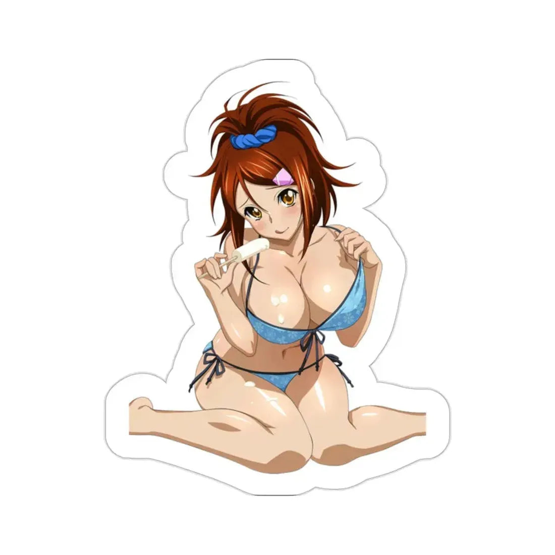 Ikkitousen - Bachou Mouki v4 (Anime/Ecchi/Waifu) STICKER Vinyl Die-Cut Decal 2 Inch - The Sticker Space