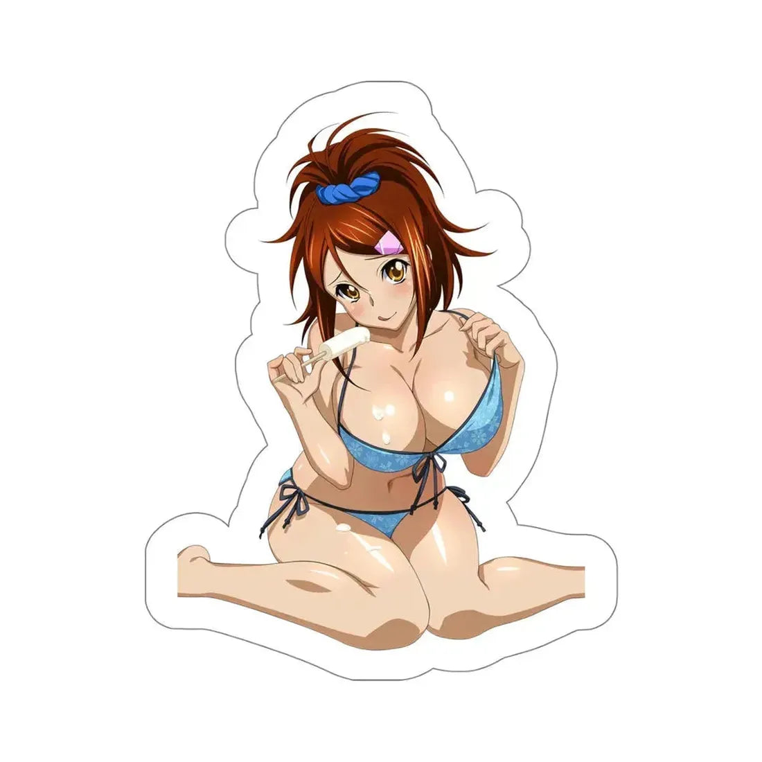 Ikkitousen - Bachou Mouki v4 (Anime/Ecchi/Waifu) STICKER Vinyl Die-Cut Decal 5 Inch - The Sticker Space