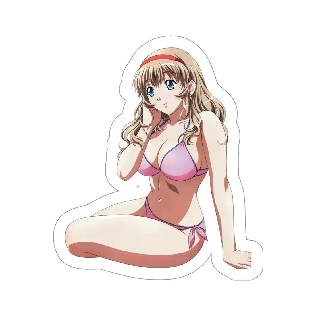 Ikkitousen - Chuubou Sonken (Anime/Ecchi/Waifu) STICKER Vinyl Die-Cut Decal 4 Inch - The Sticker Space