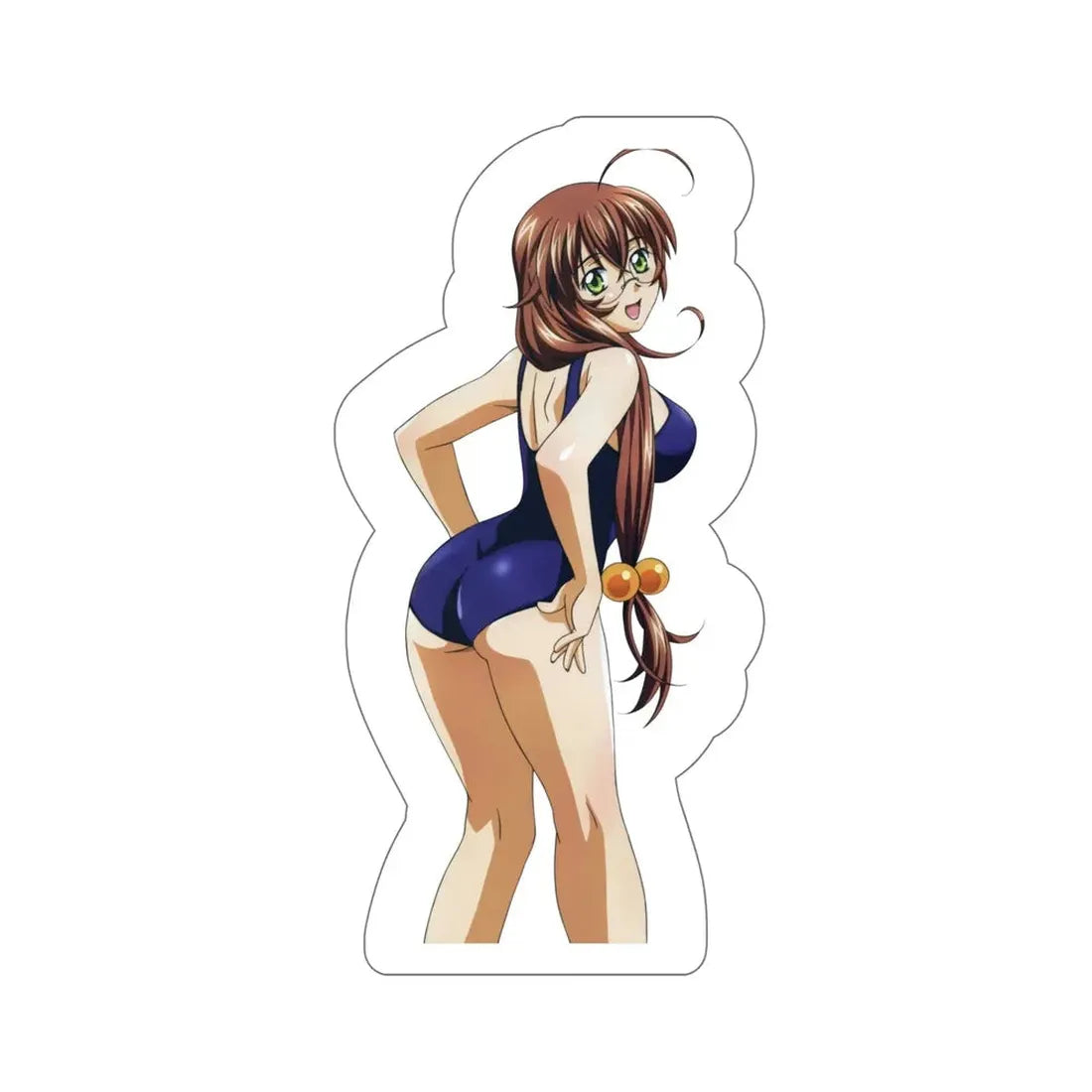 Ikkitousen - Gentoku Ryuubi (Anime/Ecchi/Waifu) STICKER Vinyl Die-Cut Decal - The Sticker Space