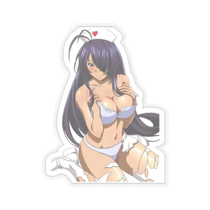 Ikkitousen Kanu Unchou (Anime/Ecchi) STICKER Vinyl Kiss-Cut Decal 2 Inch Transparent - The Sticker Space