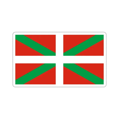 Ikurriña the Flag of the Basque Country Spain STICKER Vinyl Die-Cut Decal 2 Inch - The Sticker Space