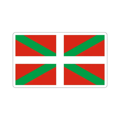 Ikurriña the Flag of the Basque Country Spain STICKER Vinyl Die-Cut Decal 4 Inch - The Sticker Space